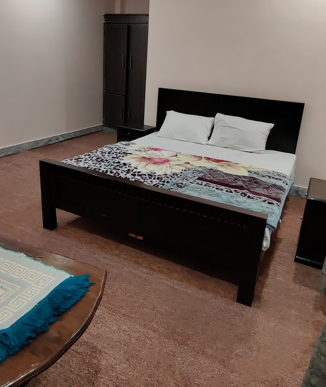 A guest room