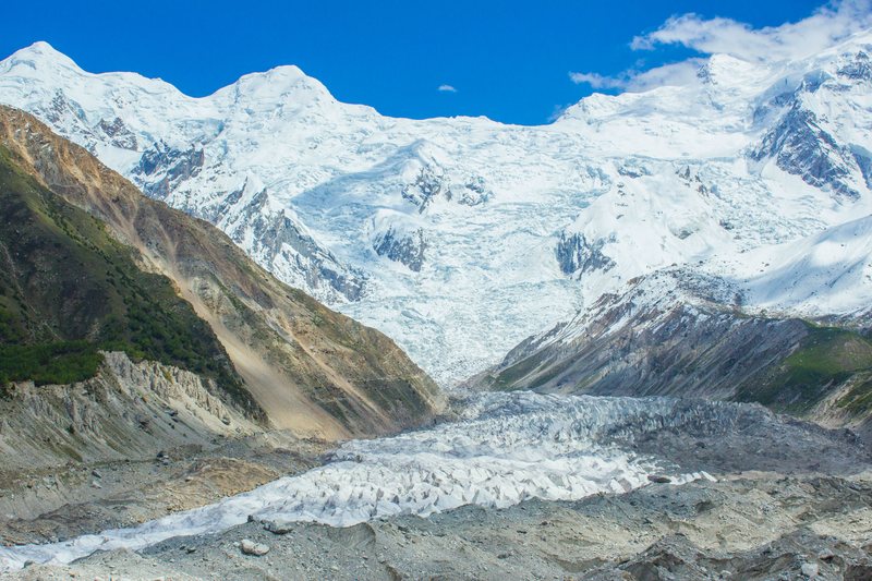 The mountains